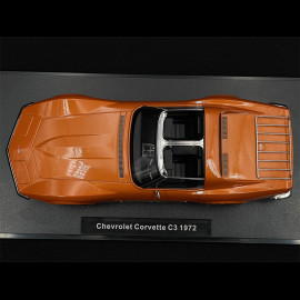 Chevrolet Corvette C3 1972 Metallic Orange 1/18 KK Scale KKDC181223