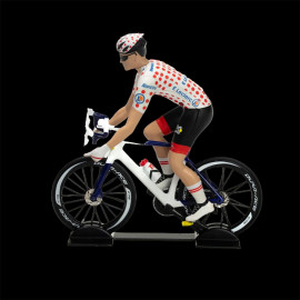 Gepunktetes Trikot Fahrer Bergwertung Sieger Tour de France 2023 1/18 Solido S1809902