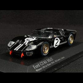 Ford GT40 n° 2 Sieger 24h Le Mans 1966 1/43 Minichamps 400668402