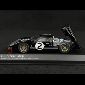 Ford GT40 n° 2 Sieger 24h Le Mans 1966 1/43 Minichamps 400668402