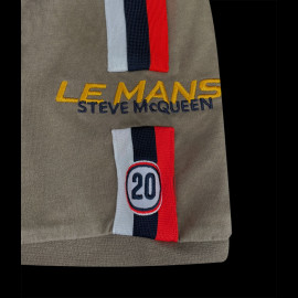 Steve McQueen T-Shirt Le Mans Khaki Green SQ241TSM01-324 - men