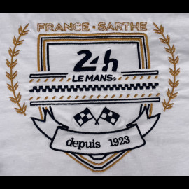 24h Le Mans T-Shirt Weiß LM241TSM02-100 - Herren