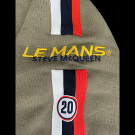 Steve McQueen Jacket Le Mans Hooded Jacket Khaki Green - Men SQ241SSM01-324