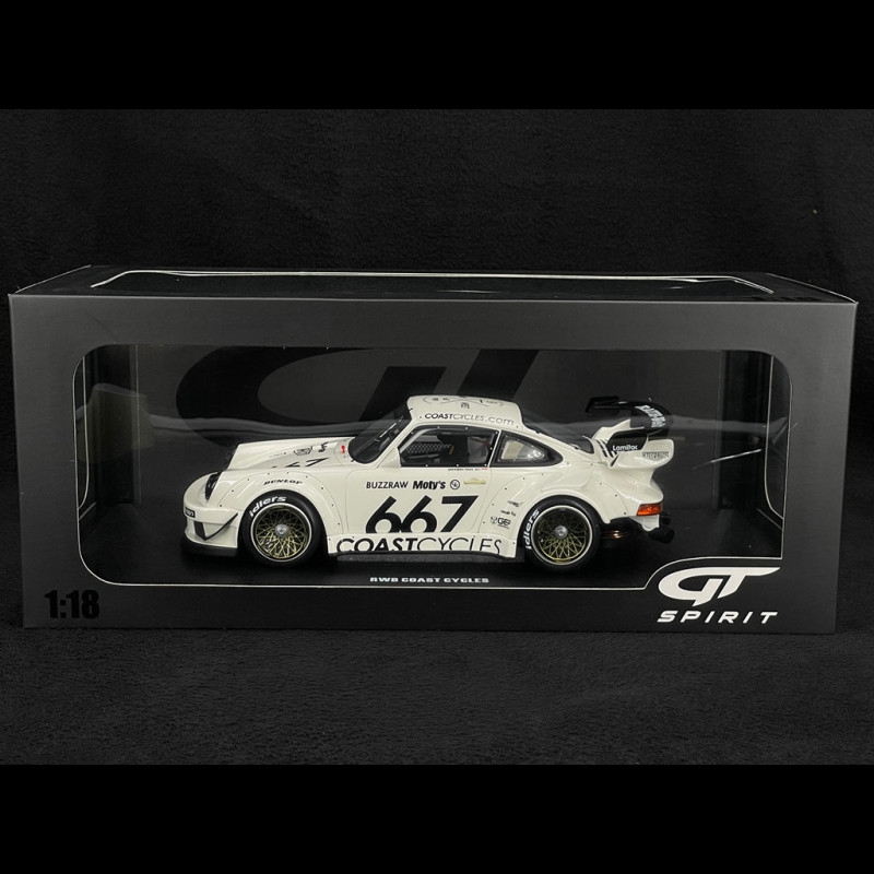 Porsche 911 RWB Type 964 Coast Cycles n° 667 2020 White 1/18 GT
