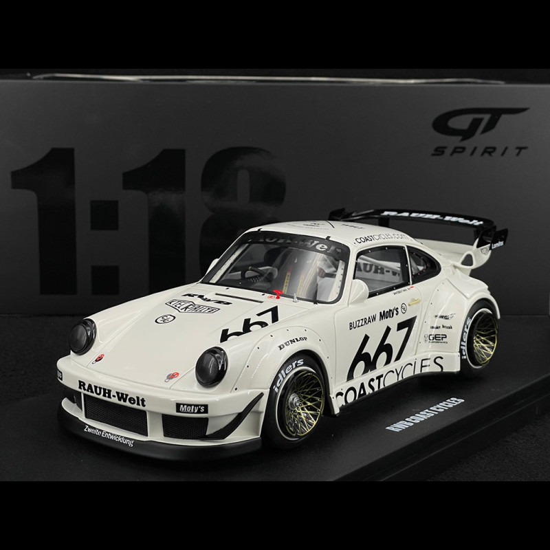 Porsche 911 RWB Type 964 Coast Cycles n° 667 2020 White 1/18 GT