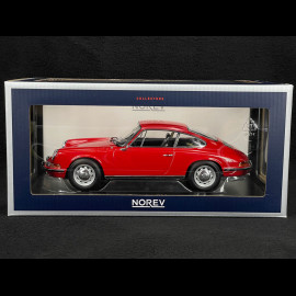 Porsche 911 L Coupe 1968 Polo Red 1/18 Norev 187200