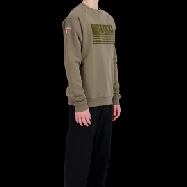 Steve McQueen Sweatshirt Le Mans Khaki Green - Men SQ241SSM03-324