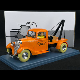 Duo Tintin Luxor tow truck / The wrecked car - The Crab With The Golden Claws 1/24 29960-29961