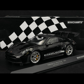 Porsche 911 GT3 RS Type 992 2023 Weissach Package Black 1/18 Minichamps 155062231