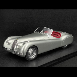 Jaguar XK120 OTS Roadster 1948 Silbergrau 1/18 Cult Scale CML008-4