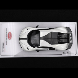 Bugatti Chiron Pur Sport 2021 Weiß / Schwarz 1/43 TrueScale TSM430594D