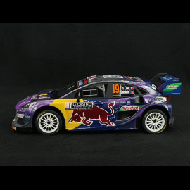 Ford Puma WRC N° 19 Winner Rallye Monte Carlo 2022 Sébastien Loeb 1/18 Top Speed TS0468