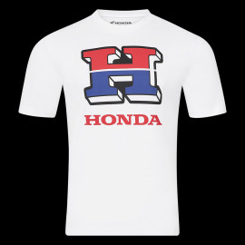 Honda T-shirt Repsol HRC Moto GP Fanwear Weiß TM6857-020 - Unisex