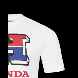 Honda T-shirt Repsol HRC Moto GP Fanwear Weiß TM6857-020 - Unisex