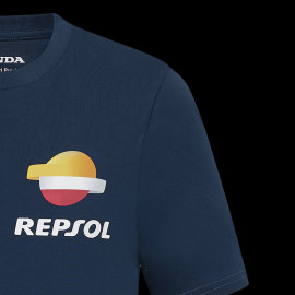 Repsol Honda T-shirt HRC Moto GP World Champions Pageant blue TJ6853-190 - Kids