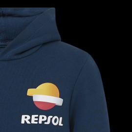 Repsol Honda Sweatshirt HRC Moto GP Hoodie World Champions Pageant blue TJ6852-190 - Kids