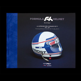 Book Alain Prost Formula Helmet The Legend of F1 Helmets 1969 - 1999 Collector - Bruno Bayol