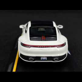 Porsche 911 Carrera S AHEAD Typ 992 2022 Weiß / Schwarz 1/43 Minichamps WAP0200410SKAE