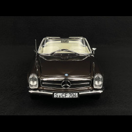 Mercedes-Benz 230 SL W113 Pagoda Cabriolet 1963 Bronze 1/18 Norev 183991