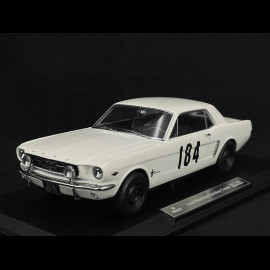 Ford Mustang Coupé N° 184 11th Rallye Monte Carlo 1966 A man and a woman Movie 1/18 Norev 182801