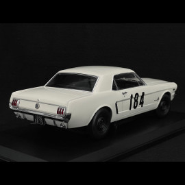 Ford Mustang Coupé N° 184 11th Rallye Monte Carlo 1966 A man and a woman Movie 1/18 Norev 182801