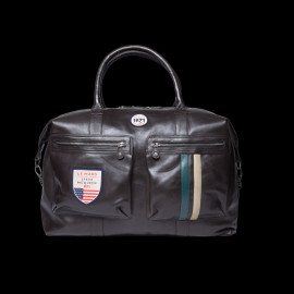 Sehr Große Ledertasche Steve McQueen 24H Du Mans Dean Dunkelbraun 27278-0199