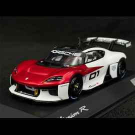 Porsche Mission R 2021 Weiß / Rot 1/43 Spark WAP0208020P0MR