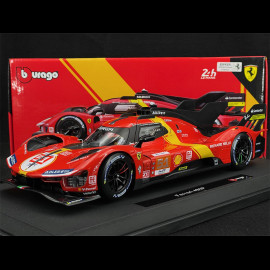 Ferrari 499P n° 51 Sieger 24h Le Mans 2023 1/18 Bburago 16301