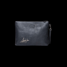 Bag Steve McQueen Black Leather 24H Le Mans - Jim 27279-1504