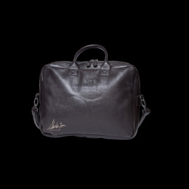 Steve McQueen Leather Messenger Bag Wayne - Dark Brown 27282-0199