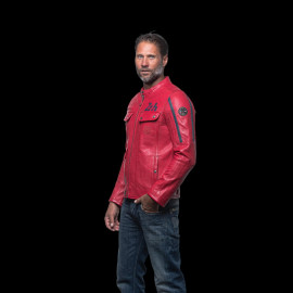 24h Le Mans leather jacket Lagache Rouge Racing - Men 27271-0282