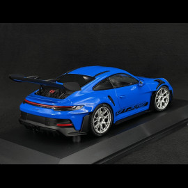 Porsche 911 GT3 RS Type 992 2022 Sharkblau / Schwarze Streifen 1/18 Minichamps 153062234