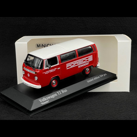 Modèle Réduit Voiture VW Bulli T2 Hippie Jaune 1/43 - Marque WELLY - Occasion