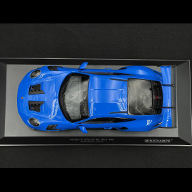 Porsche 911 GT3 RS Type 992 2022 Shark Blue / Black Stripes 1/18 Minichamps 153062234