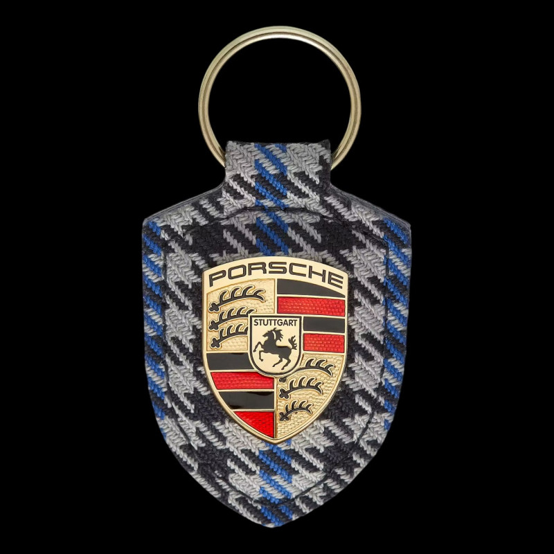 Porsche Schlüsselanhänger mit Wappen Pepita Sally WAP0503590RPEP