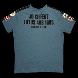 T-shirt Jo Siffert DFV engine 1968 Petrolblau 23100 - Herren