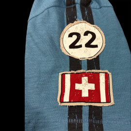 T-shirt Jo Siffert DFV engine 1968 Petrol blue 23100 - Men