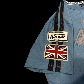 T-shirt Jo Siffert DFV engine 1968 Petrol blue 23100 - Men