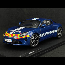 Alpine A110 Gendarmerie 2023 Blau 1/18 Solido S1801628