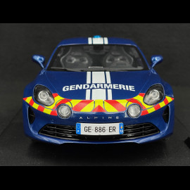 Alpine A110 Gendarmerie 2023 Blau 1/18 Solido S1801628