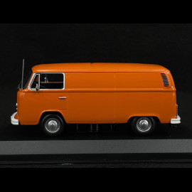 Volkswagen Bulli T2 Delivery Van 1972 Orange 1/43 Minichamps 940053064