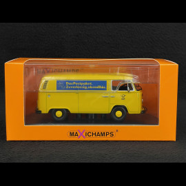 Volkswagen Bulli T2 Delivery Van Deutsche Bundespost 1972 Gelb 1/43 Minichamps 940053062