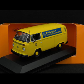 Volkswagen Bulli T2 Delivery Van Deutsche Bundespost 1972 Gelb 1/43 Minichamps 940053062