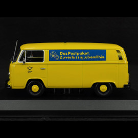 Volkswagen Bulli T2 Delivery Van Deutsche Bundespost 1972 Gelb 1/43 Minichamps 940053062