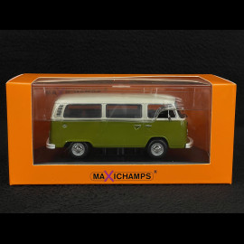 Volkswagen Bulli T2 Bus 1972 Grün / Weiß 1/43 Minichamps 940053000