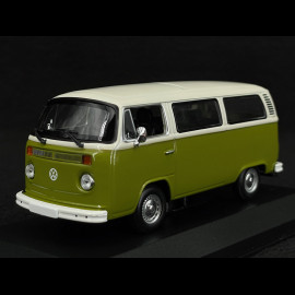 Volkswagen Transporter T2 Bus 1972 Green / White 1/43 Minichamps 940053000