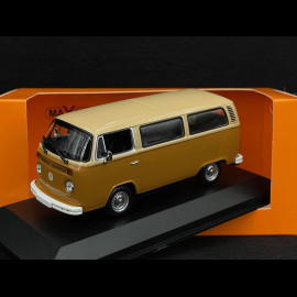 Volkswagen Bulli T2 Bus 1972 Braun / Beige 1/43 Minichamps 940053001