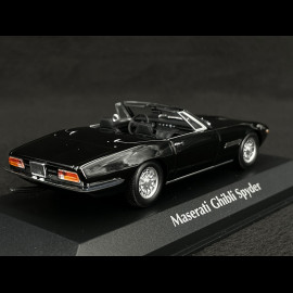 Maserati Ghibli Spyder 1969 Schwarz 1/43 Minichamps 940123331