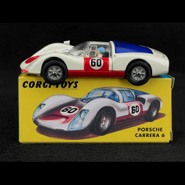 Porsche 906 Carrera 6 1966 Weiß / Rot 1/43 Corgi Toys RT33001