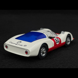 Porsche 906 Carrera 6 1966 Weiß / Rot 1/43 Corgi Toys RT33001